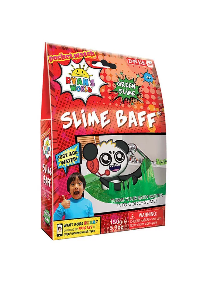 Zimpli Kids Slime Baff Ryan's World  Green, 150g