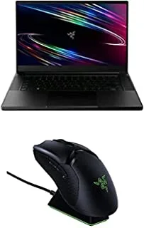 Razer Blade 15 Gaming Laptop 2020: 15.6'' FHD-144 Hz, Intel Core i7-10750H, NVIDIA GeForce RTX 2060 WITH Razer Viper Ultimate Hyperspeed Lightest Wireless Gaming Mouse & RGB Charging Dock