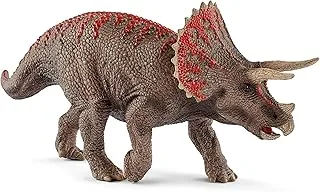 Schleich Triceratops Toy Figure, Brown, 21.1 x 5.2 9.8 cm (W D H), 15000