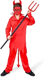 Mad Costumes Red Devil Halloween Costumes For Kids, Large, 84539-L