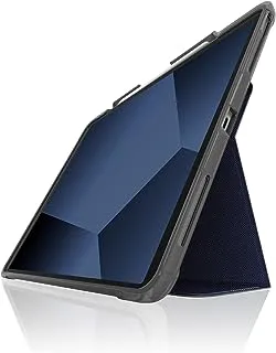 STM Dux Plus لجهاز iPad Pro 11 بوصة (الجيل الرابع/الثالث/الثاني/الأول) - حافظة حماية فائقة مع وحدة تخزين قلم Apple - أزرق داكن (stm-222-334KZ-03)