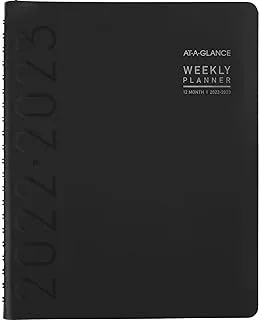 مخطط AT-A-GLANCE 2022-2023 ، دفتر المواعيد الأكاديمية الأسبوعي والشهري ، 8-1 / 4 