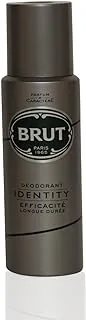 Brut IDENTITY Long Lasting Fresh Active Odour Protection Signature Scented Body Deodorant Spray for Men - 200 ML