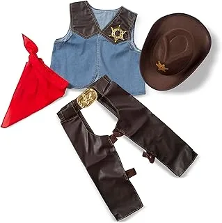 Melissa & Doug Cowboy Role Play Costume, One Size