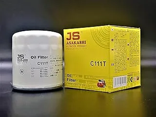 JS ASAKASHI ENGINE OIL FILTER C111T FOR TOYOTA (90915-03002, 90915-20001/3/5, 90915-33021, 90915-TB001, 90915-YZZ53, 90915-YZZD2, 90915-YZZG1)