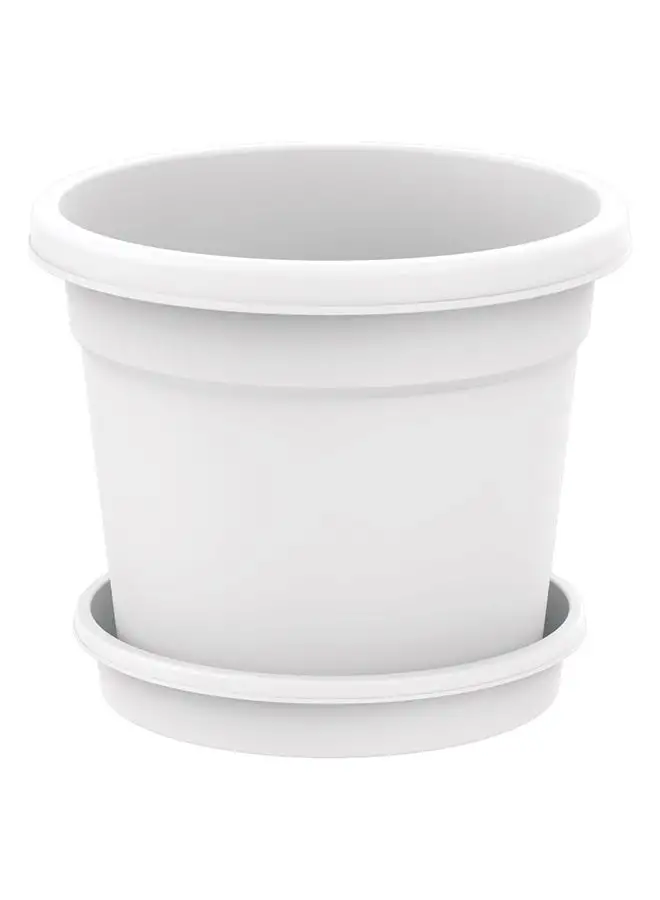 Cosmoplast Flower Pot 16 Comp White