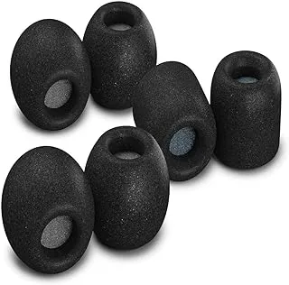 Comply SmartCore Variety Pack Premium Memory Foam Earphone Tips, Fits Most Earphones, Noise Cancelling Soft Earbud Tips Conform to Your Ear for A Comfortable Secure Fit (Medium, 3 Pairs)