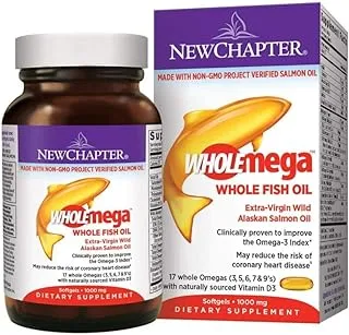 New Chapter Wholemega Softgels, 422 grams