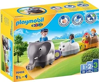 Playmobil 70405 Animal Train Playset, Multicolor