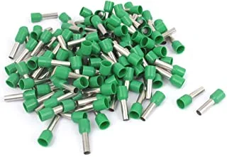 Aexit 180Pcs (Terminal, connector) E6012 Green Plastic Tube Pre Insulated Bootlace Ferrules Wiring (55ry866qf153) Terminals Connectors