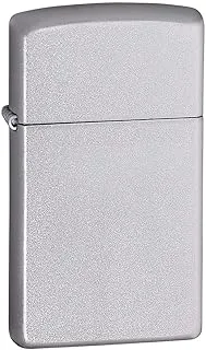 Zippo Windproof Lighter, Metal Long Lasting Zippo Lighter, Best with Zippo Lighter Fluid, Refillable Lighter, Perfect for Cigarettes Cigars Candles, Pocket Lighter Fire Starter, Wolf Collection