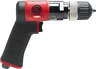 Chicago Pneumatic cp9287c - air power drill, hand drill, power tools & home improvement, 3/8 inch (10 mm), keyless chuck, pistol handle, 0.62 hp / 460 w, stall torque 4.1 ft. lbf / 5.5 nm - 3000 rpm