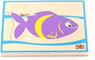 Edu Fun Favorite Fish Layered Puzzle