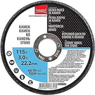 Beorol cutting disc for stone, 115x3mm