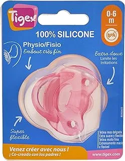 Tigex 1 Full Silicone Pacifier 0-6m