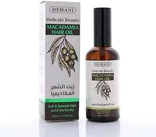 Hemani Macadamia Hair Oil, 100 ml