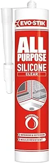 Evo-Stik - 112896 All Purpose Flex Silicone Sealant Clear C20