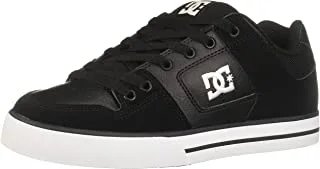 DC Men's Pure Skate Shoe, black/black/white, 52 EU