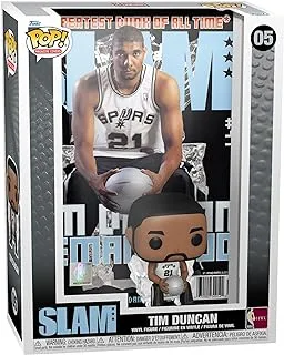 Funko Pop! NBA Cover: SLAM - Tim Duncan - Collectable Vinyl Figure - Gift Idea - Official Merchandise - Toys for Kids & Adults - Sports Fans - Model Figure for Collectors and Display