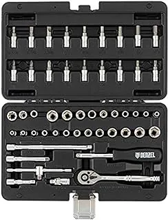 Denzel 1/4-Inch Tool Kit In Plastic Case, 51-Pieces (7714105)