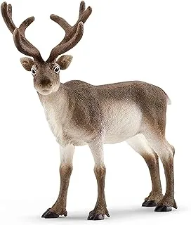 SCHLEICH SC14837 Reindeer Toy Figure,Multicolor 16 cm