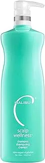 Malibu C Scalp Wellness Hair Shampoo Sulfate Free Professional Hair Treatment For Healthy Hair Growth 33.8Oz