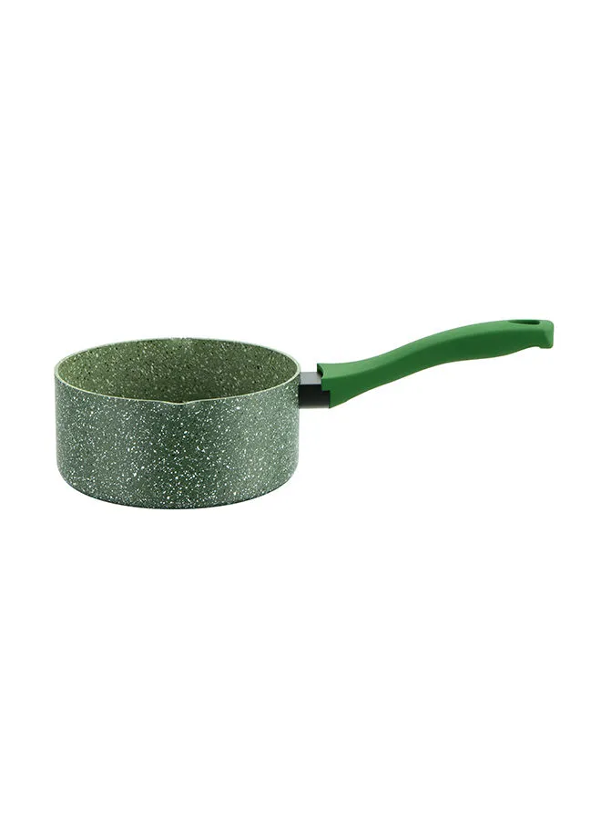 Prestige Granite Non-Stick Aluminium Milk Pan Green