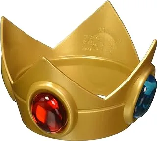 Disguise Princess Peach Crown, Gold,multi