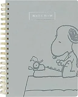 Graphique Vegan Leather Spiral Journal, Snoopy Type – 8