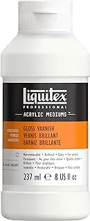 Liquitex Professional Gloss Varnish, Clear ,8oz ,6208