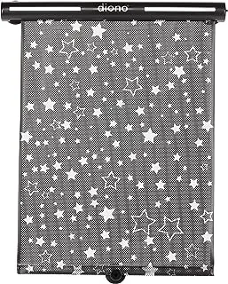 Diono Starry Night Sun Shade, Child Window Shade with Glow-in-The-Dark Stars, 60041, One Size