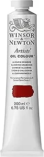 Winsor & Newton Artists' Oil Color, 200ml (6.75 oz) Tube, Alizarin Crimson