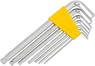 Beorol Inbus Ball Point Hex Keys, Chromeplated, Set 7pcs