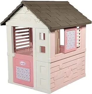 Smoby Toys - Children's House Corolle Pink, Solid and Robust, Dimensions (L x W x H): 110 x 98 x 127 cm