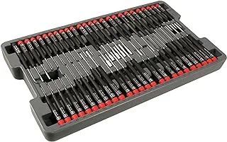 WIHA 92191 Precision Screwdrivers Set in Molded Tray, 51-Piece