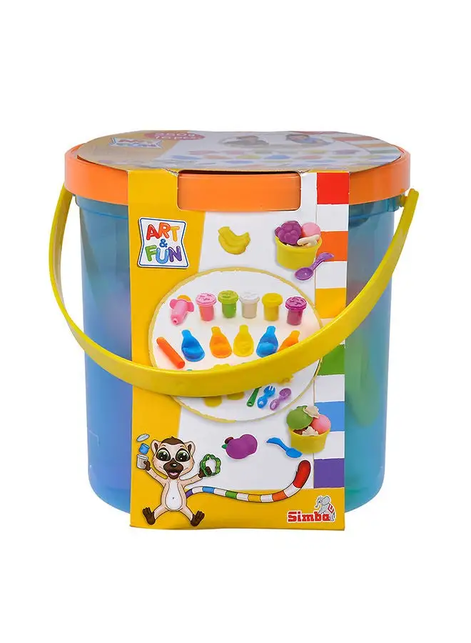 Simba A And F Dough Set Fruit Bucket