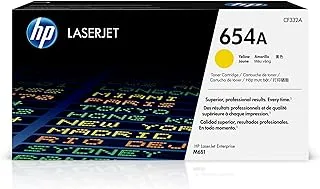 HP 654A (CF332A) Gelb Original Toner für HP Color Laserjet Enterprise M651