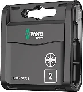 Wera 05057760001 Bit-Box 20 PZ 2 (عبوة من 20 قطعة)