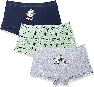 Disney Minnie Mouse Girls Hipsters - Pack of 3, 7-8 Year