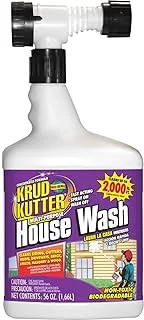 Krud Kutter Multi-Purpose House Wash HOSE END White 56 OZ, HW56H4