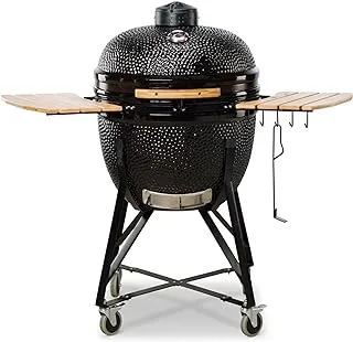 Kamado BONO Grande Limited 25-Inch Ceramic BBQ Grill, Black