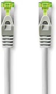 Nedis CCBW85420GY30 CAT7 Cable | S/FTP | RJ45 | RJ45 | 3.0 m | Round | LSZH | Grey | Window Box