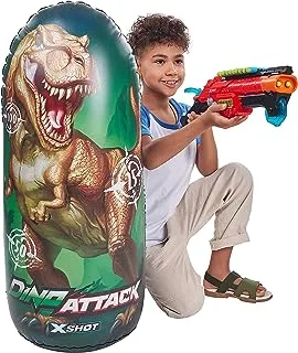 X-SHOT X SHOT Dino Attack Inflatable Dino Target, multicolor, 4862, ZURU Dino Attack