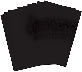 Sizzix Surfacez 664676, 10 Pack, Black Shrink Plastic, 10 Count, 29.21x20.3 centimetres