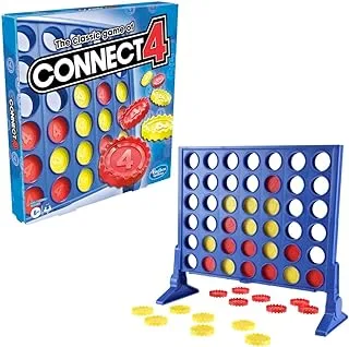 The Classic Game of Connect 4 Strategy Board Game for Kids; 2 Player Board Games for Kids Ages 6 and up; 4 in a Row; Kids Gifts