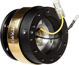 NRG Innovations SRK-200BK-C/GD Quick Release (Black Body/Chrome Gold Ring)