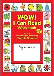 Educational Vantage Stage 3 Modern Cursive Double Sound Workbook, Multicolor