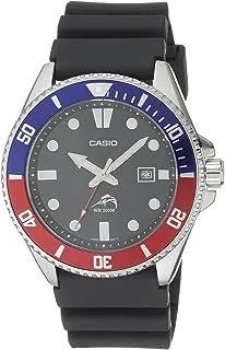 Casio Men's MDV106-1AV 200 M WR Black Dive Watch (MDV106-1A)