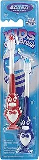 Beauty Formulas Active Oral Care Kids Penguin Quick Brush 2-Pieces, Assorted