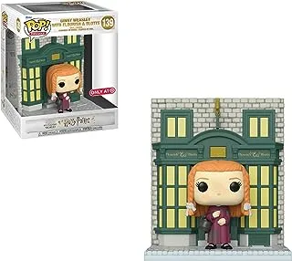 Funko Funko Pop Deluxe! Movies: Harry Potter Anniversary - Ginny with Flourish & Blotts Storefront (Exc), Collectible Action Vinyl Figure - 57930